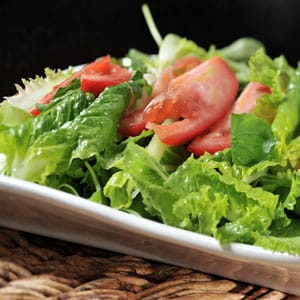 Ensalada de Lechugas con Aderezo de Limón