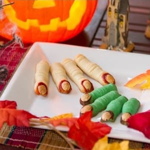 Galletas Dedos de Bruja para Halloween