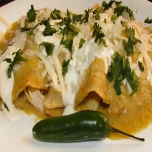 Enchiladas Verdes