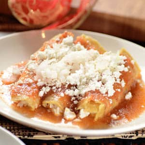 Enchiladas de Pavo