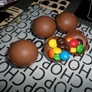 Esferas de Chocolate