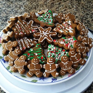 Galletas Navideñas de Jengibre