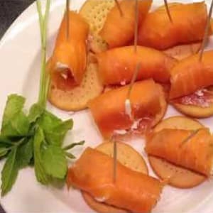 Canapés de Salmón