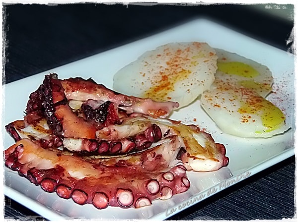 Pulpo al ajillo