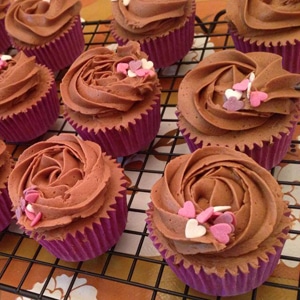 Cupcake de Caramelo y Chocolate