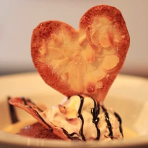 Postre Helado para San Valentín