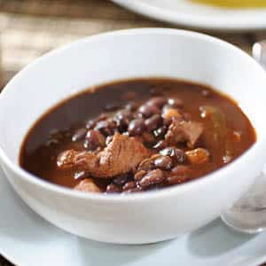 Carne de Puerco con Frijoles