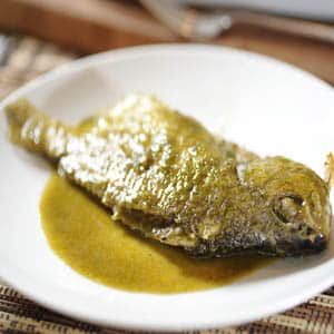 Mojarra en Salsa Verde