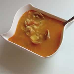 Sopa de Pescado y Marisco