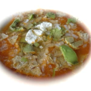 Sopa de Tortilla Light