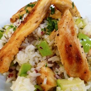 Ensalada de Pollo con Arroz