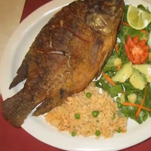 mojarra al horno