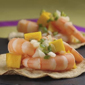 Ceviche de Camarón con Mango