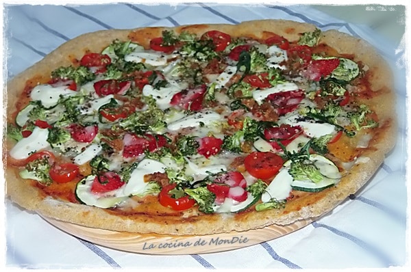 Pizza vegetal