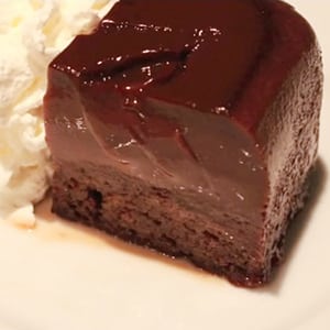 Pudding de Chocolate Casero