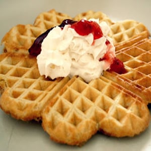 Waffles de Canela