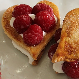 Postre para San Valentín