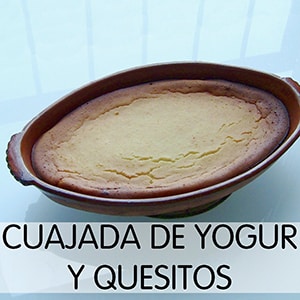 Cuajada de Yogur y Quesitos