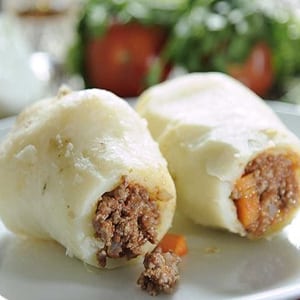 Papas Rellenas de Picadillo