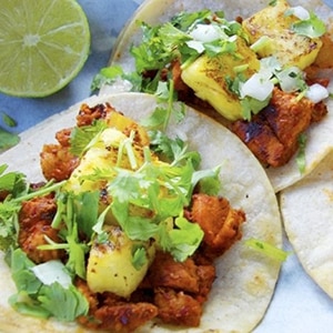 Tacos de Pescado al Pastor