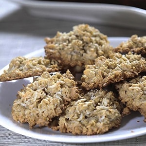 Galletas de Coco y Avena