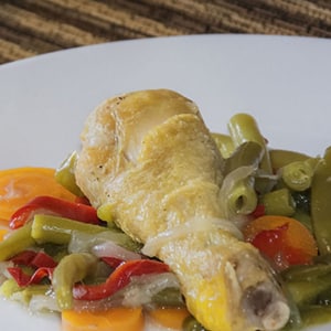 Guisado de Pollo con Verduras