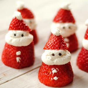 Fresas Santa Claus