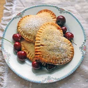 Tartaletas de Cerezas para San Valentín