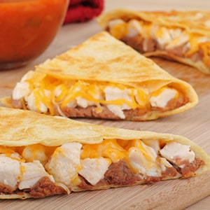 Quesadillas con Pollo