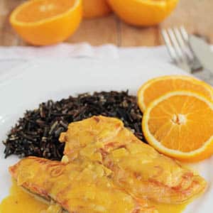 Salmón a la Naranja