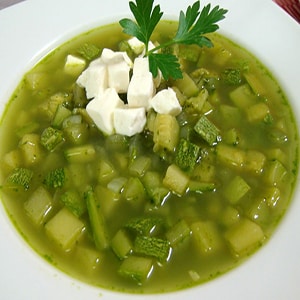 Sopa de Calabacitas