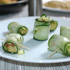 Rollos de Pepino