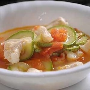 Sopa de Pescado y Camarón