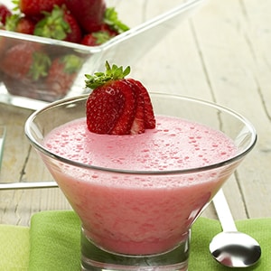 Mousse de Fresas