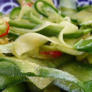 Ensalada Oriental de Pepino