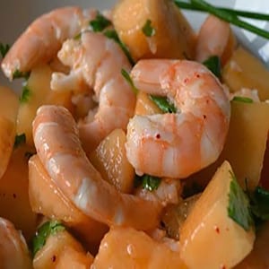 Ensalada de Camarones