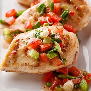 Pollo con Salsa de Tomate